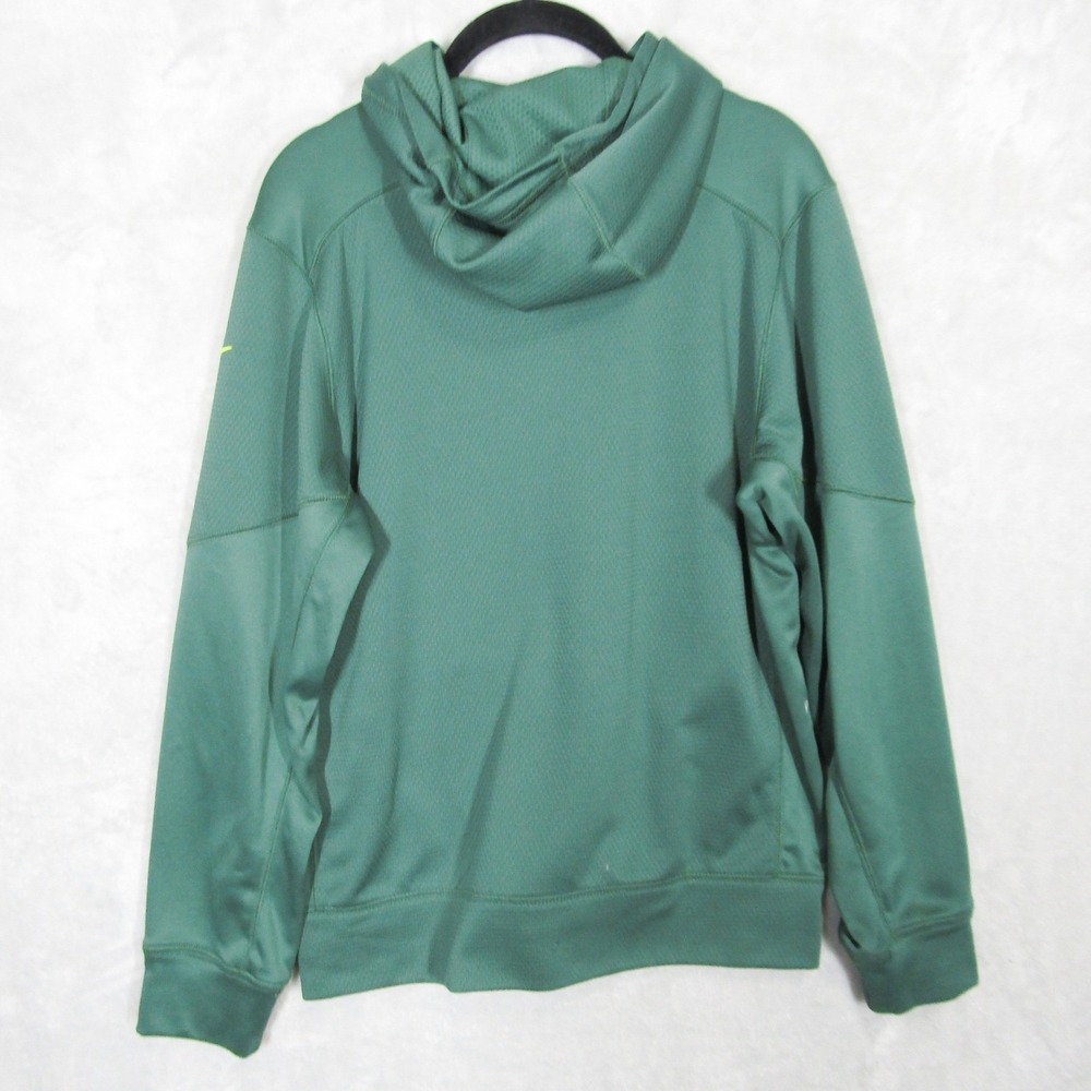Nike Oregon Ducks Sweatshirt Therma-FIT Green Hoodie Youth XL NCAA College Logo - Picture 2 of 12